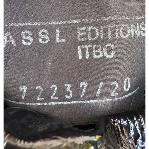 KASSL Editions Bag Lady Leather Lacquer Black Knotted Handle - Picture 8 of 13